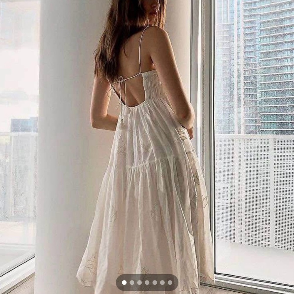 Aritzia Wilfred Vagabond Dress - Size S - Ivory